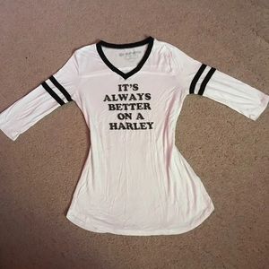 Supersoft Quarter Sleeve Harley Top